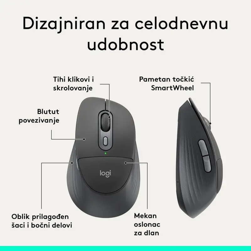 LOGITECH M850 L GRAPHITE 910-007715