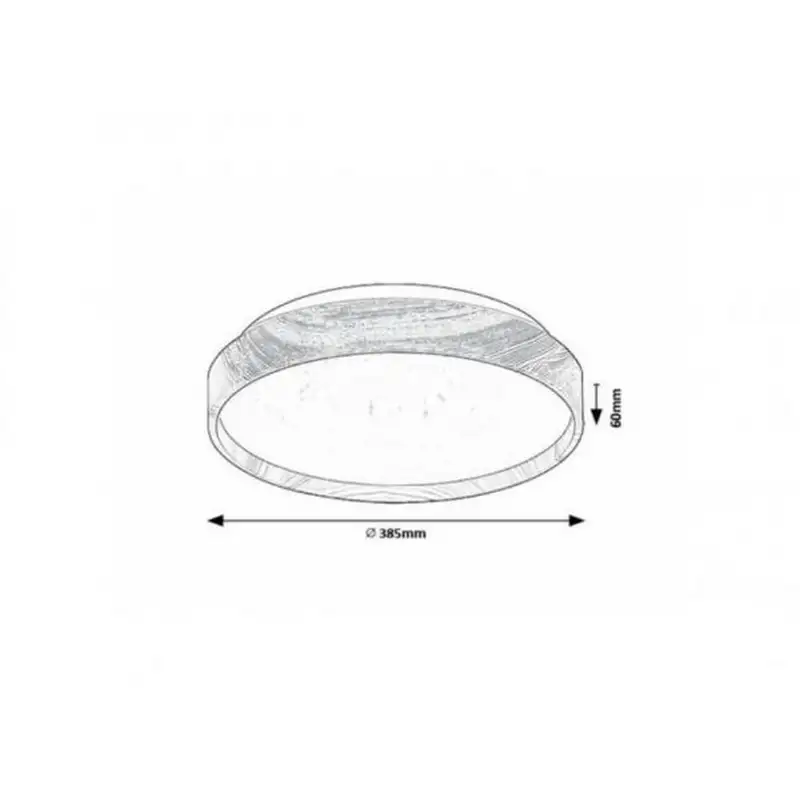 RABALUX Leana2 plafonjera LED24W D38 5cm