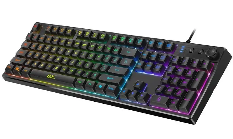 GENIUS Scorpion K7 PLUS SER, USB, RGB Illiminated Gaming, AI Copilot key, on/off light