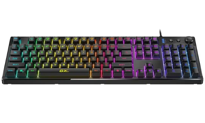 GENIUS Scorpion K7 PLUS SER, USB, RGB Illiminated Gaming, AI Copilot key, on/off light