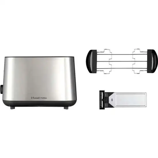 RUSSELL HOBBS 27390-56 Heaton Brushed 2Slice