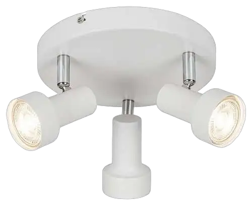 RABALUX Konrad,spot, GU10 3x50W,belo