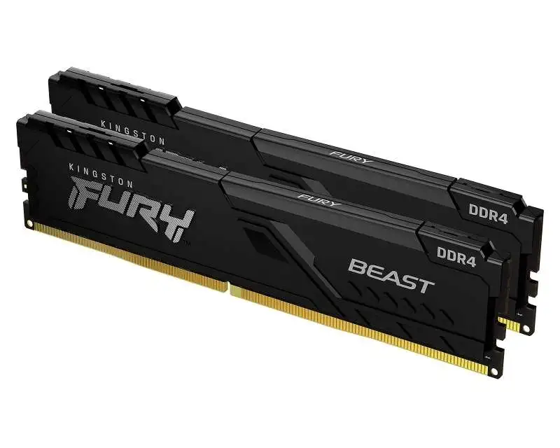 KINGSTON DIMM DDR4 64GB (2x32GB kit) 3200MHz KF432C16BBK2/64 Fury Beast Black