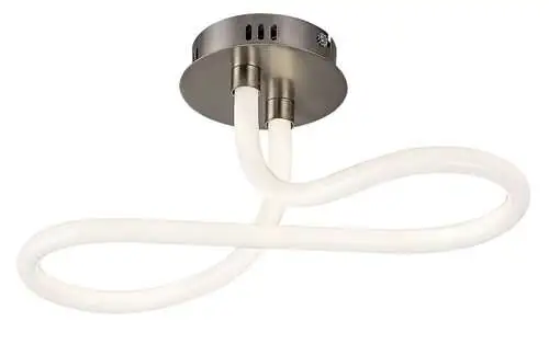 RABALUX Irelia, plafonska lampa saten hrom, 23W, 2200-3200lm, 4000K