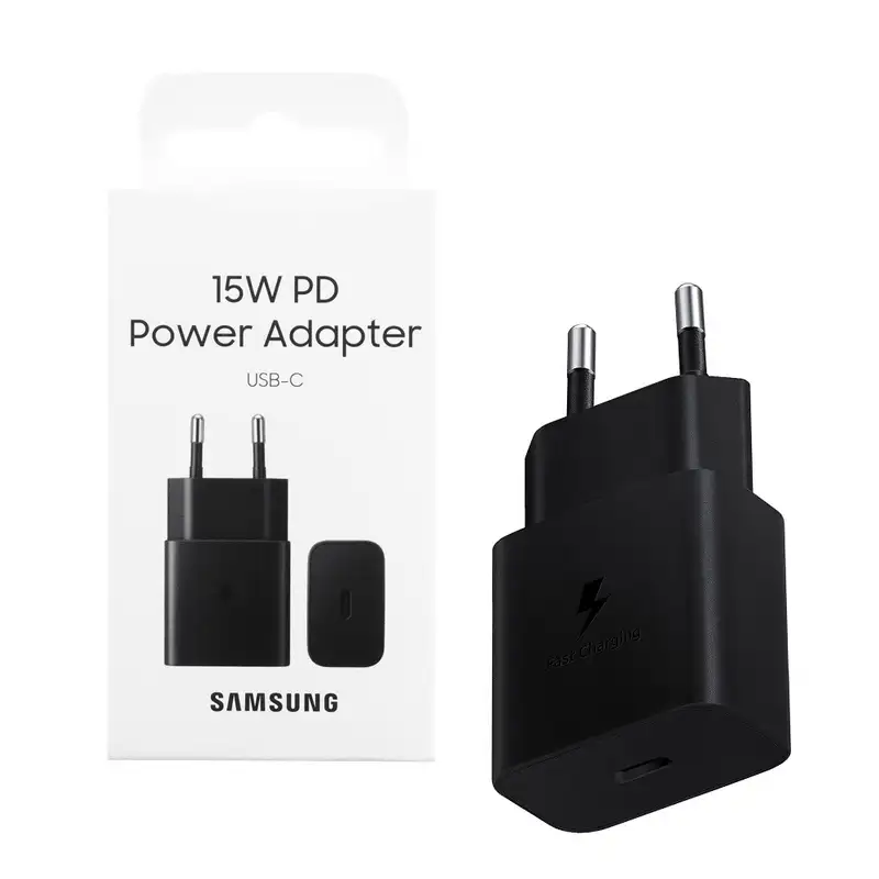 SAMSUNG Power Adapter 15W Type-C Black EP-T1510-NBE