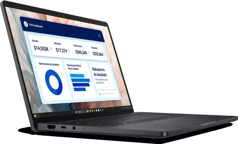 DELL Pro 13 Premium, 13.3" FHD+, Intel Core Ultra 5 236V, 16GB, 512GB SSD, Backlit, FP, Win11Pro