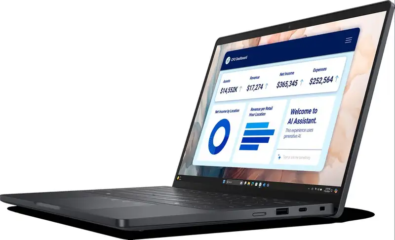 DELL Pro 13 Premium, 13.3" FHD+, Intel Core Ultra 5 236V, 16GB, 512GB SSD, Backlit, FP, Win11Pro