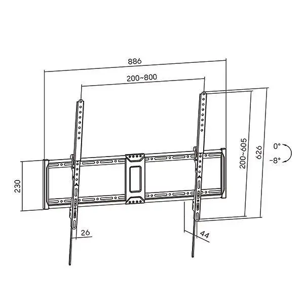 X STAND TILT 43-100