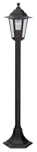 RABALUX Velence spoljna lampa1m E27 60W crno IP43