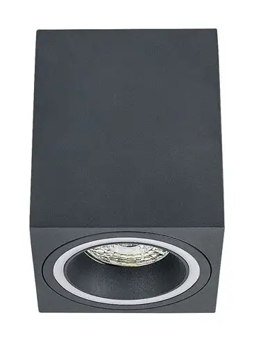 RABALUX Kobald plafonjera GU10 25W siva 8x8