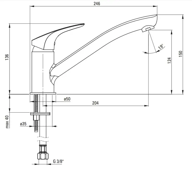 DEANTE BCY 060M