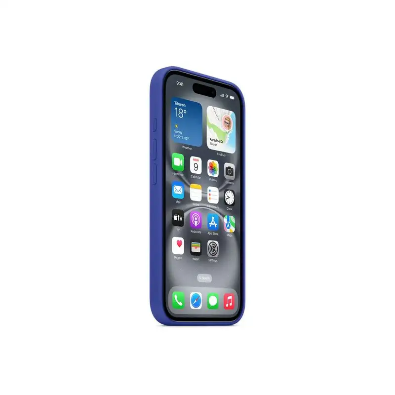 APPLE iPhone 16 Silicone Case with MagSafe Ultramarine myy63zm/a