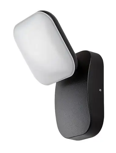 RABALUX Odiel, LED spoljna zidna, aluminium crna, 12W, 800lm (bez dif. 1400lm), 3000K