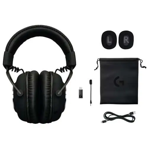 LOGITECH G PRO X LIGHTSPEED BK 981-000907