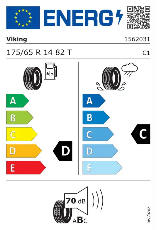 VIKING 175/65R14 CityTech II 82T