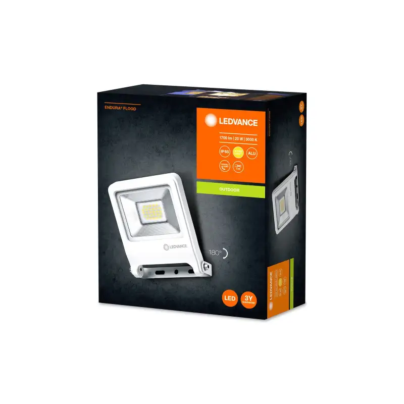 LEDVANCE  LED reflektor Flood 20W 3000k beli