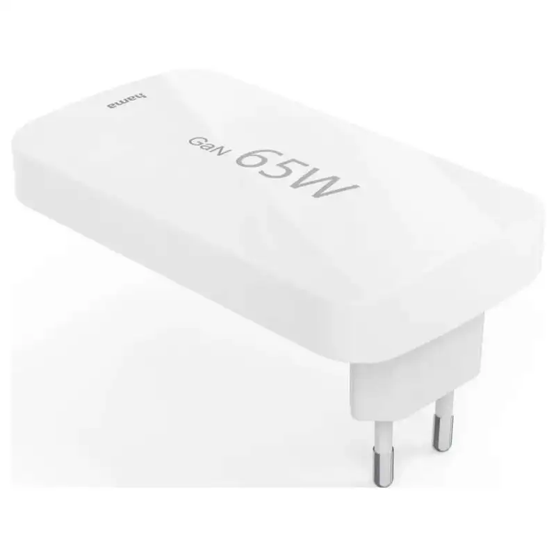 HAMA  Brzi punjac, 2xUSB-C, 1xUSB-A, PD, 65W, beli pljosnati mini