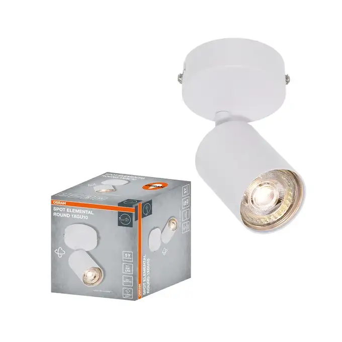 OSRAM  LED Spot lampa Elemental 1XGU10,bela