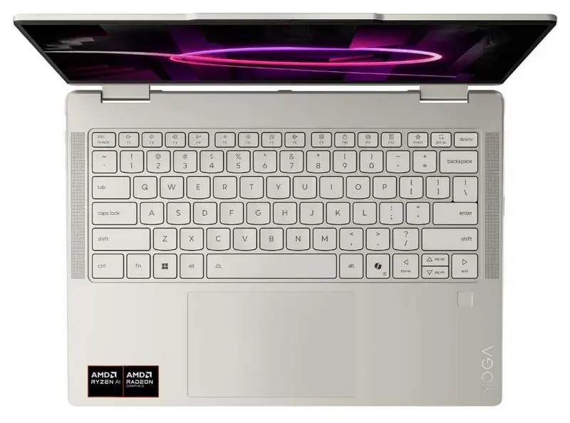 LENOVO Yoga 7 2in1 14AGP11, 14" OLED, AMD Ryzen AI 7 445, 32GB, 1TB SSD, Bklt SRB, DOS, Beige, bez punjaca (83TD002MYA)