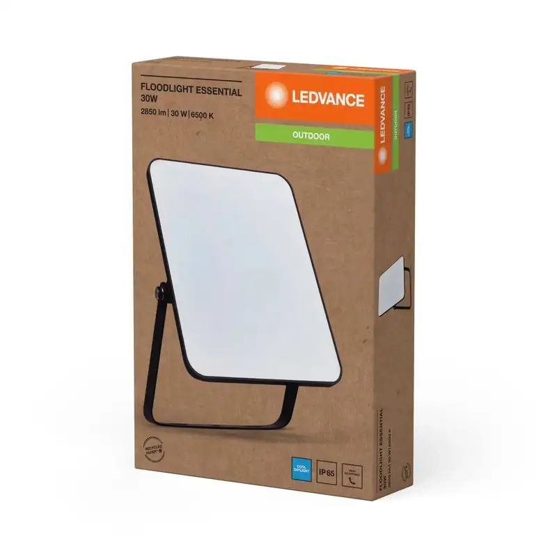 LEDVANCE Reflektor  Essential 30W 6500K crni