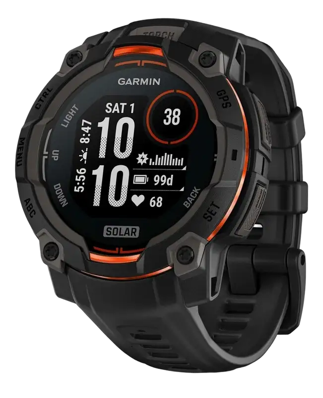 GARMIN Instinct 3 45mm Solar Black