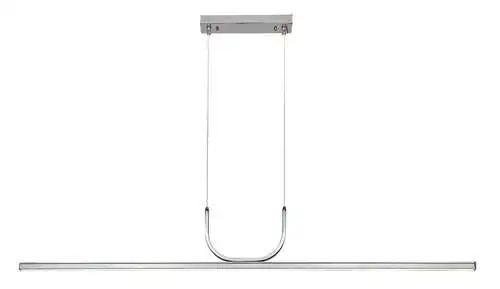RABALUX Elia, LED visilica hrom aluminium, 25W, 2000lm, 3000K, š120cm, v130cm