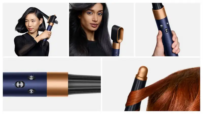 DYSON AIRWAP 107163 Prussian Blue/Rich Copper Straight