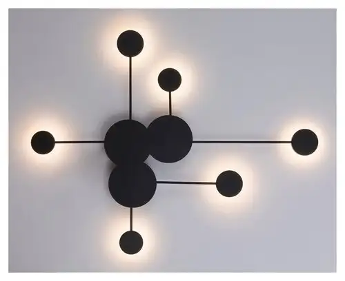 RABALUX Amadeo plafonjera LED 21W crna