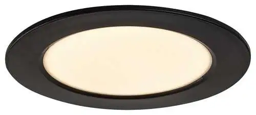 RABALUX Shaun2 plafonjera 6W 3000K crna okrugla