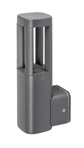 RABALUX Kalisz, LED spoljna zidna, aluminium antracit siva, 7W, 250lm (bez.dif. 700lm), 3000K