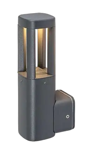RABALUX Kalisz, LED spoljna zidna, aluminium antracit siva, 7W, 250lm (bez.dif. 700lm), 3000K