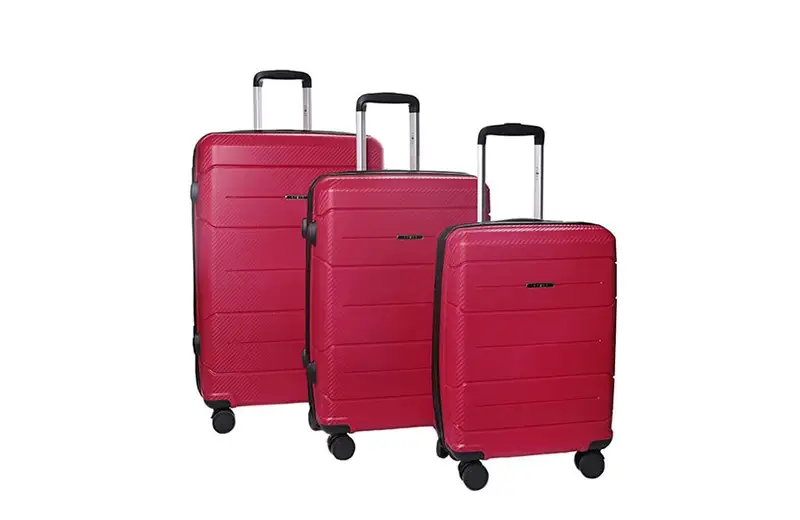 ENOVA MODENA PP Set kofera 3 / 1 Fuchsia
