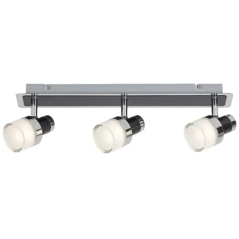 RABALUX Harold,kupatilska,LED15W,IP44,chrom/crna/opal