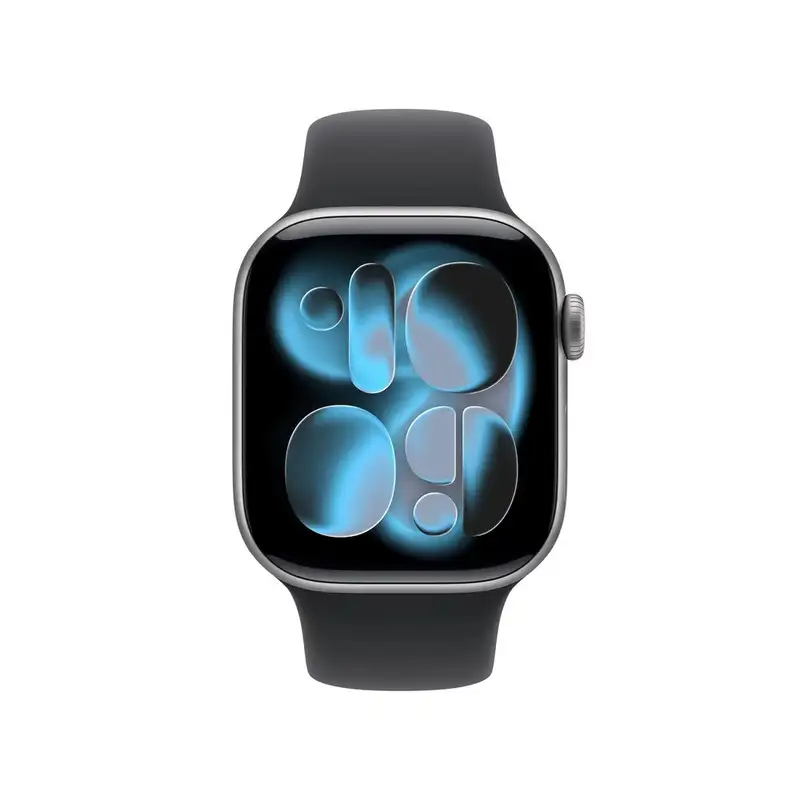 APPLE Watch S11 GPS 42mm Space Grey Aluminium Case with Black Sport Band - S/M meqw4rk/a