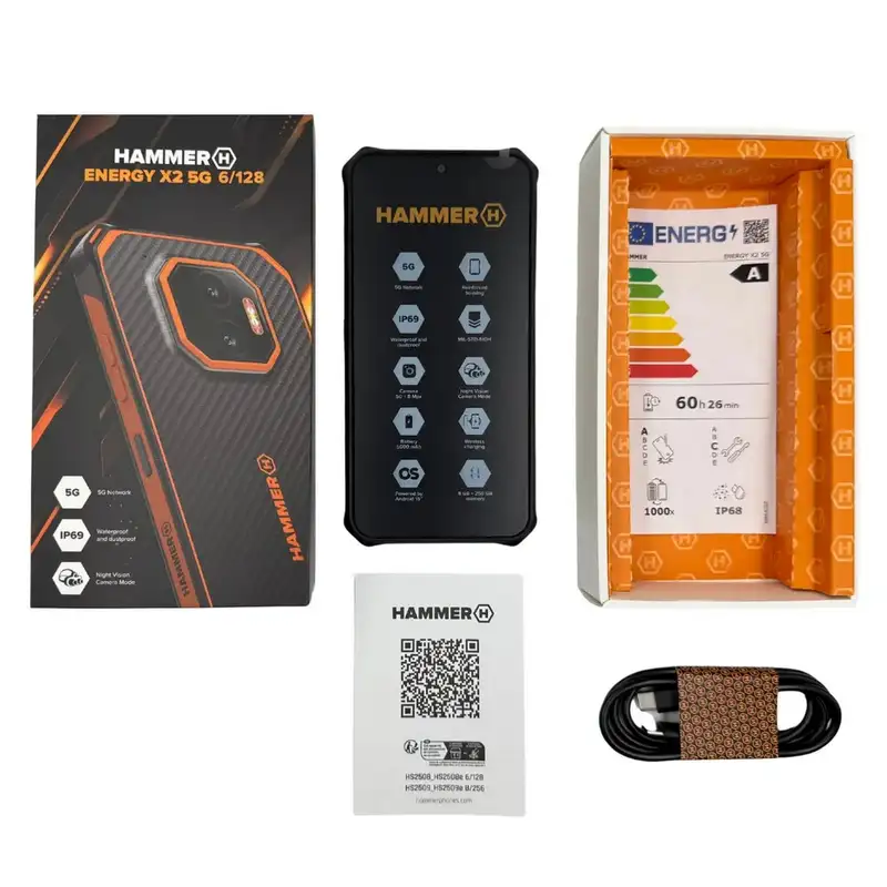 HAMMER Energy X2 5G 8GB/256GB Orange