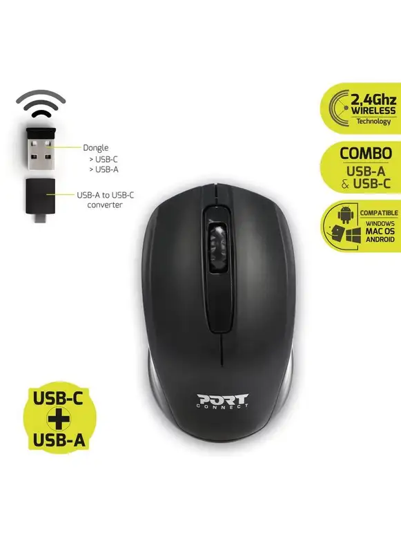 PORT DESIGNS PREMIUM BP 14/15.6 + MOUSE PACK