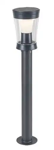 RABALUX Angers, spoljna silarna podna visina 63cm, siva, LED 3W, 300lm / 450lm, 4000K