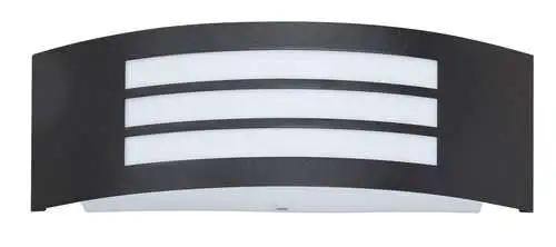 RABALUX Roma gardenE27 14W mat crno ensave IP44