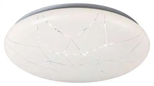 RABALUX Damien, plafonjera, LED 24W, bela