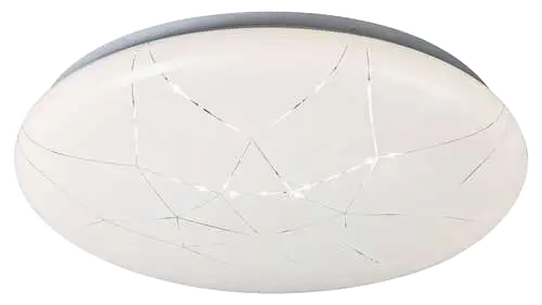 RABALUX Damien, plafonjera, LED 24W, bela