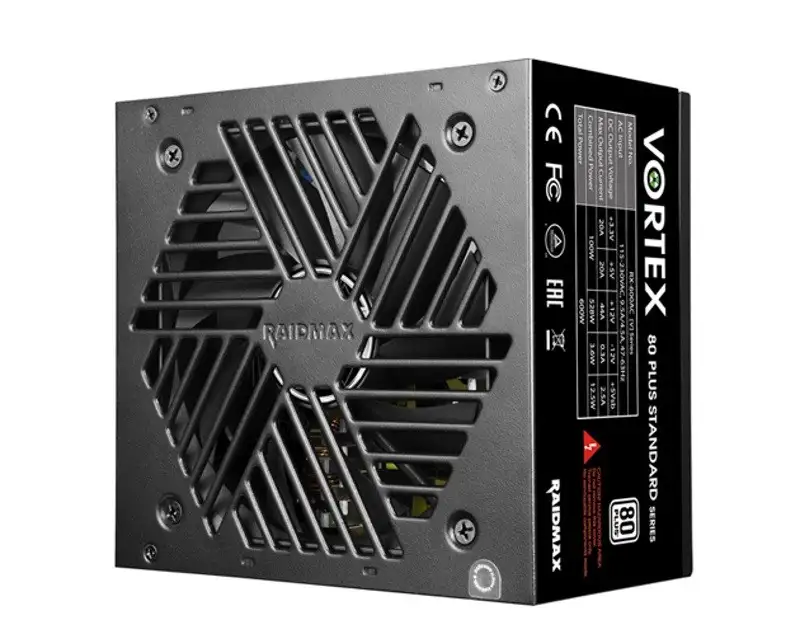 RAIDMAX 600W Vortex RX-600AC-V 80PLUS WHITE