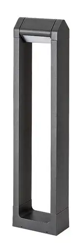 RABALUX Medna, LED spoljna podna visina 65cm, aluminium antracit siva, 8W, 530lm (bez dif. 930lm), 3000K
