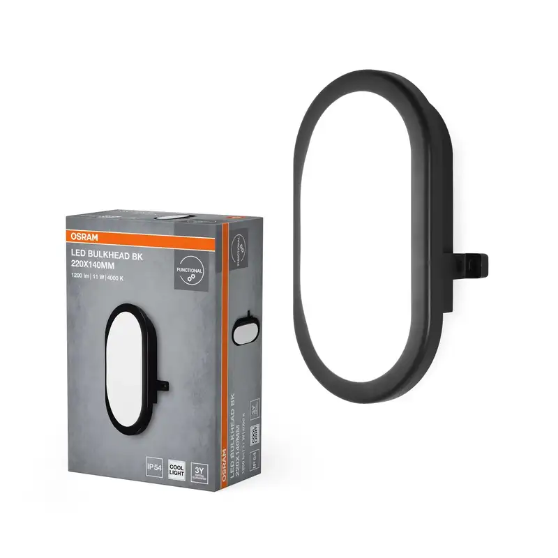 OSRAM  LED BULKHEAD svetiljka 11W 4000K Crna