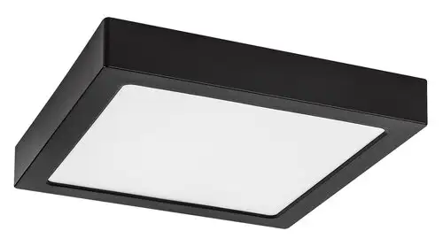 RABALUX Shaun2 plafonjera 24W 4000K crna cetvrtasta