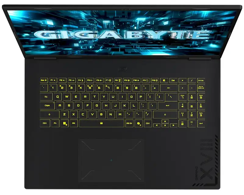 GIGABYTE A18 Pro DYJ, 18" QHD+, Intel Core 7 240H, 32GB 1TB SSD, RTX5080 16GB, RGB