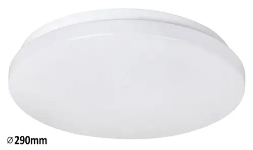 RABALUX Rob plafonjera LED 20W, 4000K, bela okrugla, 29cm