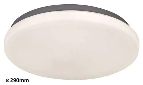 RABALUX Rob plafonjera LED 20W, 4000K, bela okrugla, 29cm