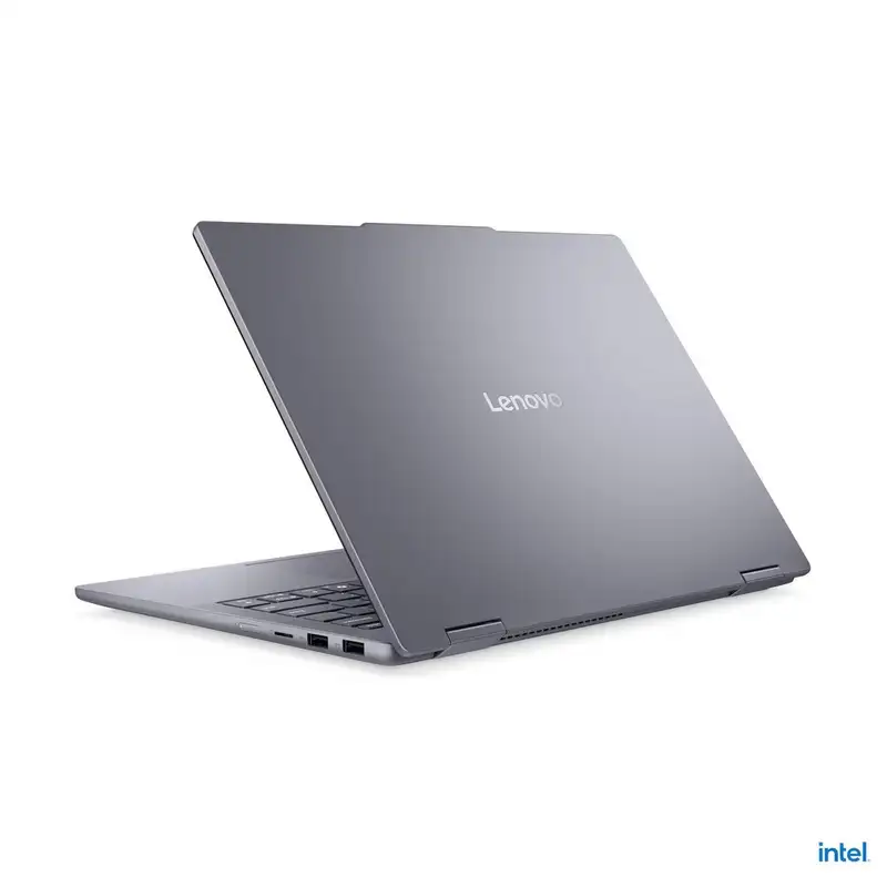 LENOVO IdeaPad 5 2-in-1 14IAL10, 14" WUXGA Touch, Intel Core Ultra 7 255H, 16GB, 1TB, DigitalPen, Backlite, DOS, Luna Grey, Aluminium Top (83KR006HYA)