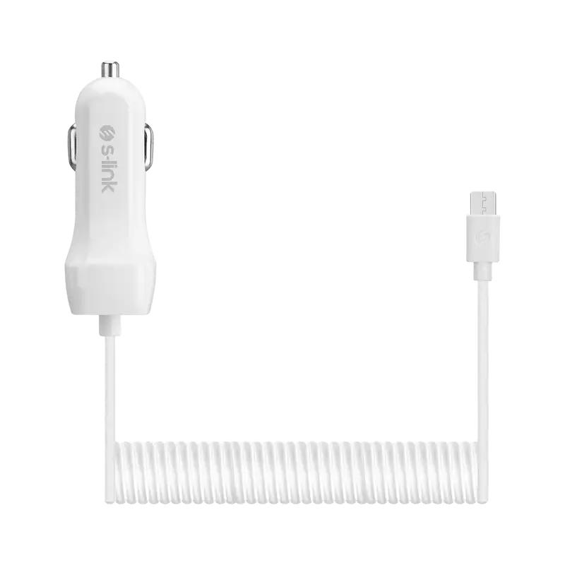 S-LINK Swapp SW-C535 1 Usb Micro Usb 12/24V 3.1A Wired Car Charger