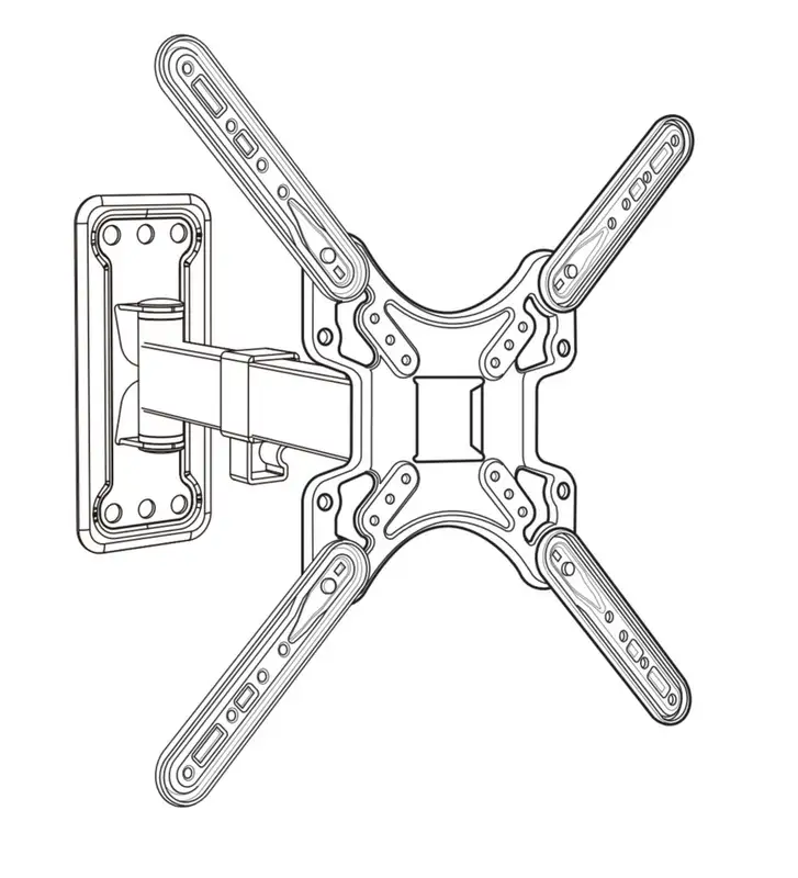 X STAND 23-60 TILT/ARM SHORT